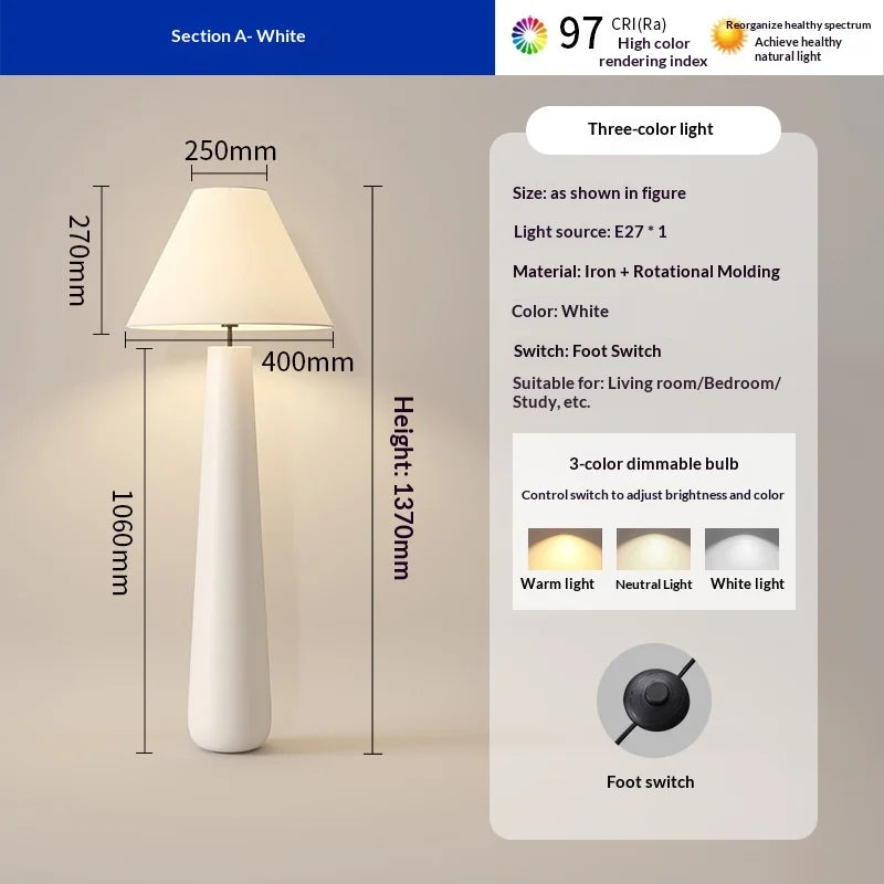 Modern Minimalist Creative Exclamation Mark Design Ambient Floor Lamp for Living Room Sofa Side Bedroom Bedside Room Decor LED