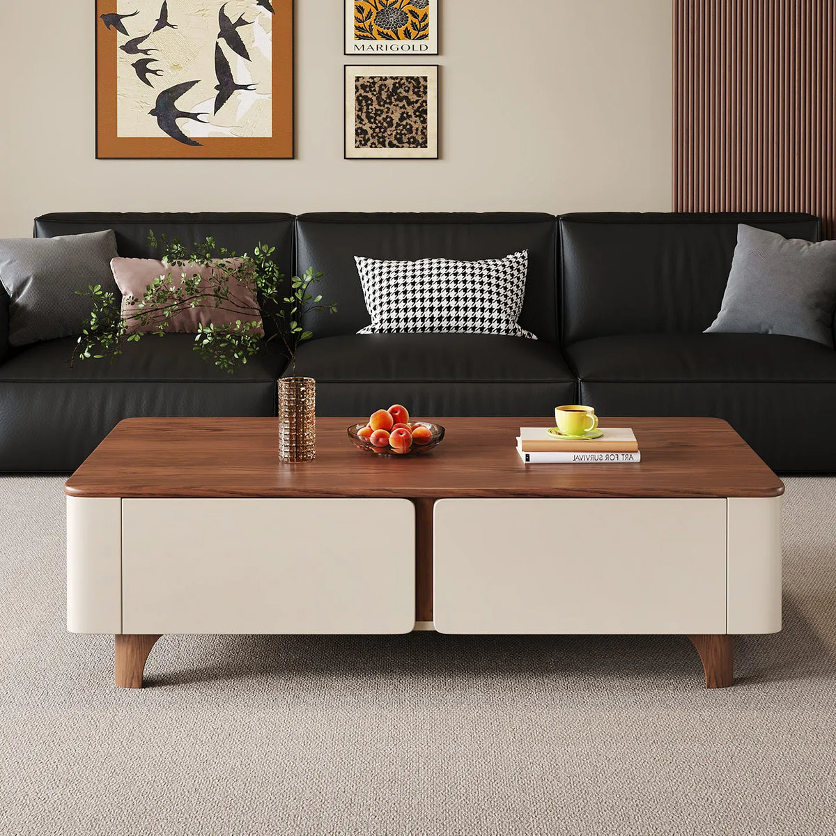 Vintage Nordic Coffee Table Luxury Aesthetic Modern Display Coffee Tables Italian Trendy Mesa De Centro Living Room Furniture