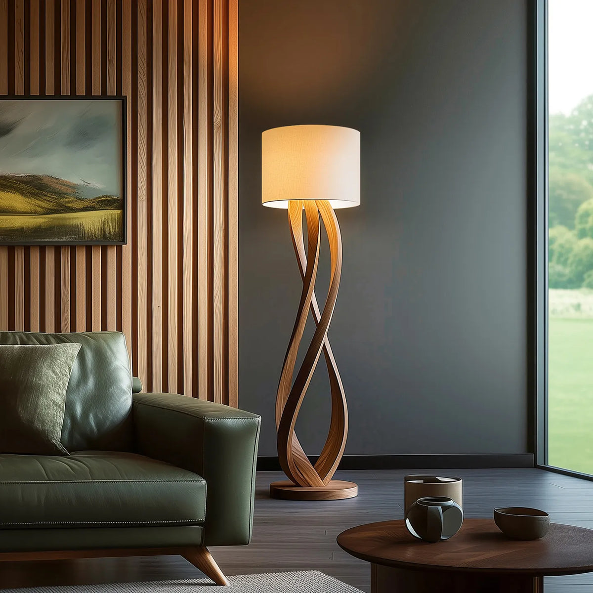 Modern Creative Solid Wood Floor Lamps For Living Rooms And Bedrooms Home Decoration Home Decor Interior Lighting Luminaires