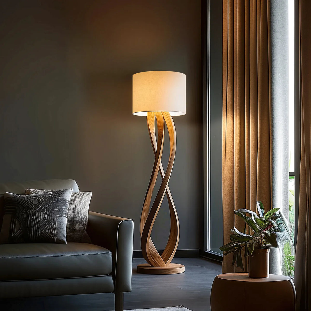 Modern Creative Solid Wood Floor Lamps For Living Rooms And Bedrooms Home Decoration Home Decor Interior Lighting Luminaires