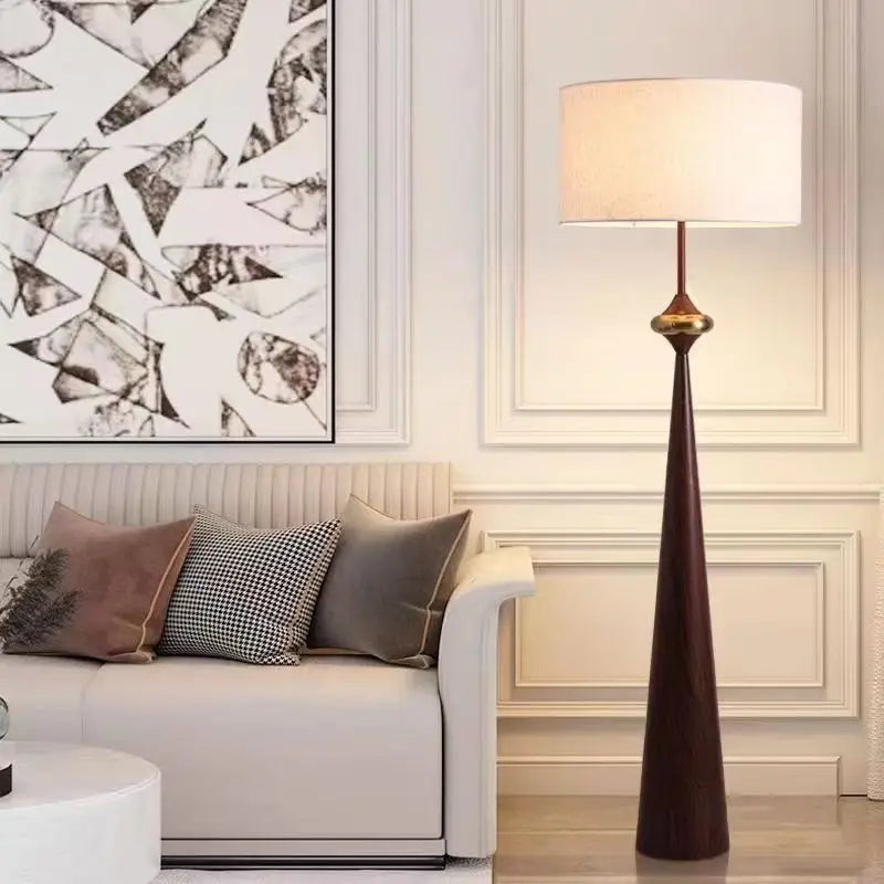 Modern Minimalist Living Room Sofa Bedroom Atmosphere Floor Lamp With French Retro Style High-end Study Lighting Fixtures