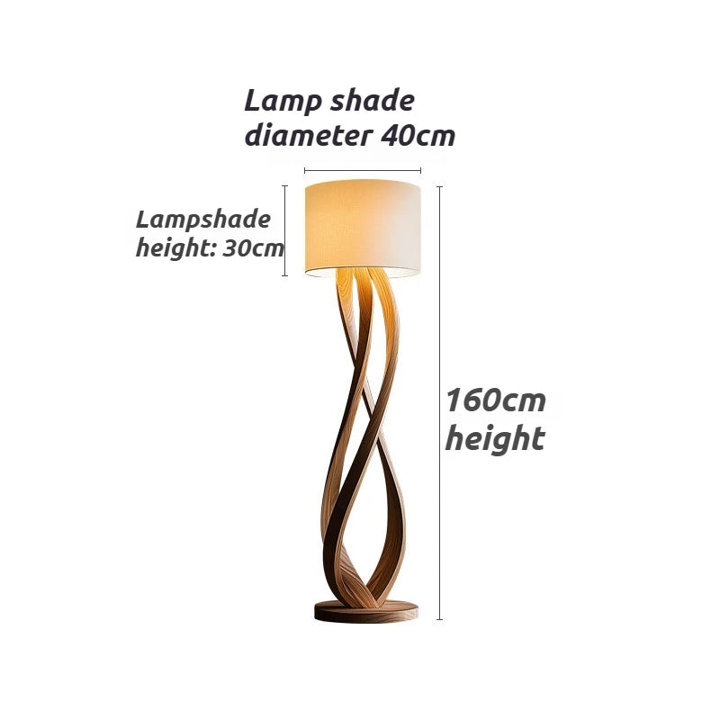 Modern Creative Solid Wood Floor Lamps For Living Rooms And Bedrooms Home Decoration Home Decor Interior Lighting Luminaires