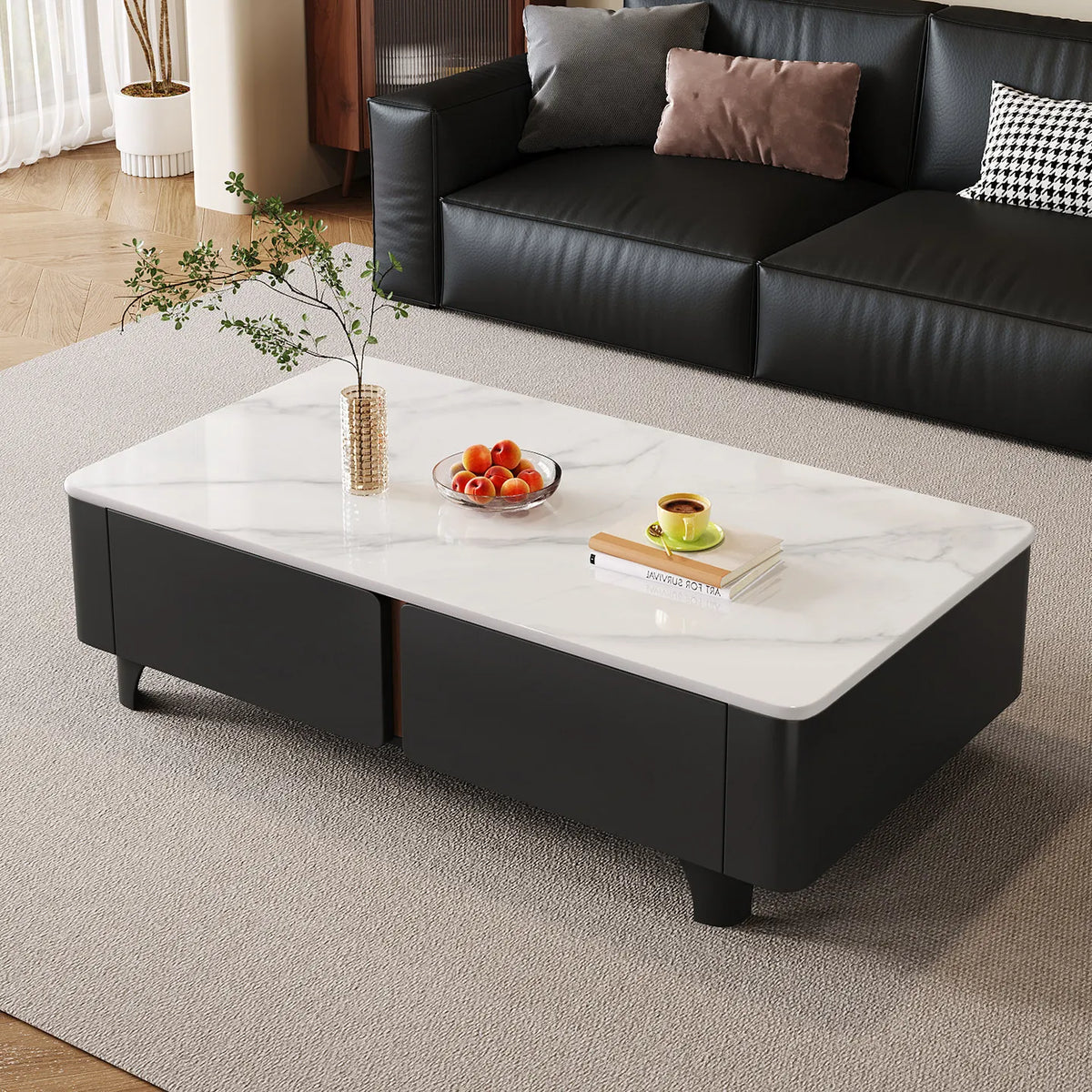 Vintage Nordic Coffee Table Luxury Aesthetic Modern Display Coffee Tables Italian Trendy Mesa De Centro Living Room Furniture